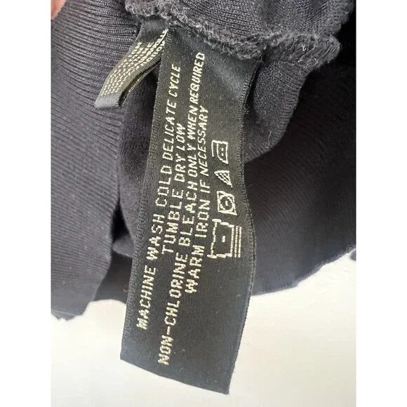 Ralph Lauren Black Label Sweater Pullover 100% Cotton Large Top Boxy Designer - Picture 4 of 5